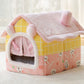 Warm and Durable Pet Shelter with Plush Interior