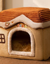 Warm and Durable Pet Shelter with Plush Interior