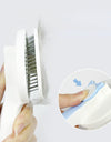 Pet Grooming Brush with Self-Cleaning Feature