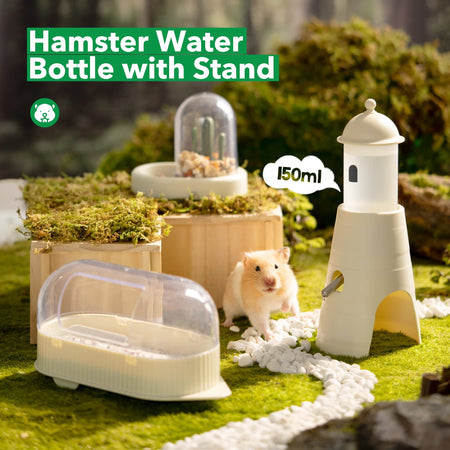 Cozy Hamster Oasis Water Bottle