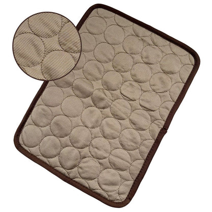 Coussin rafraîchissant en soie glacée pour chien et chat, idéal pour l'été