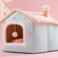 Warm and Durable Pet Shelter with Plush Interior