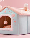 Warm and Durable Pet Shelter with Plush Interior