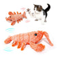 Interactive Lobster Plush Toy