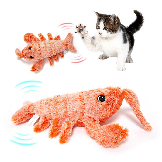 Interactive Lobster Plush Toy