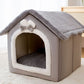 Warm and Durable Pet Shelter with Plush Interior