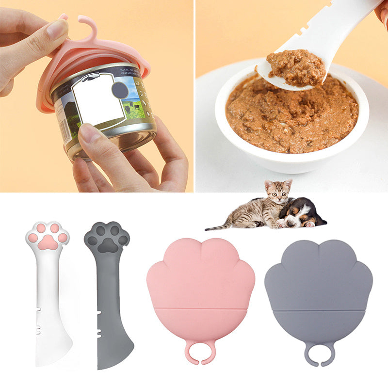 Pet Food Scoop & Can Opener Set