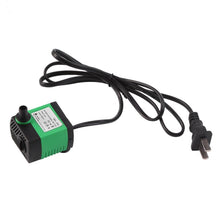 Adjustable flow aquarium pump's electric cord
