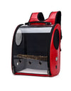 Red Pet Bird Backpack