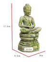 Dimensions of a Miniature Buddha statue for fish tank