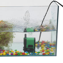 A High flow aquarium pump in a fish tank
