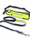 Yellow Running leash for dogs