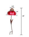 Garden Petal Shape Bird Feeder's dimensions