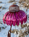 Pink Garden Petal Shape Bird Feeder