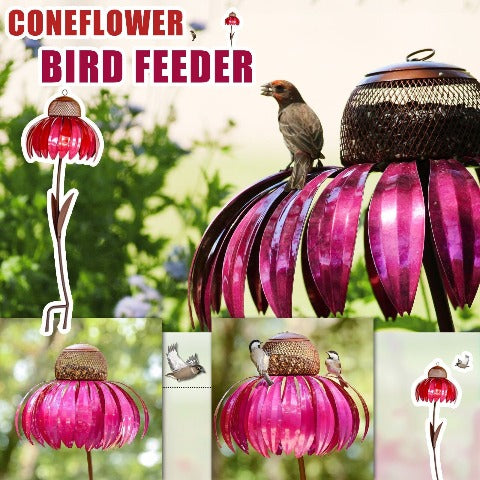 Garden Petal Shape Bird Feeder's head