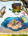 Beautiful bird feeder: Attracts all kinds of birds