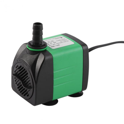 Water pump for fish tank's left side