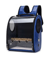 Blue Bird Cage Backpack with Stand