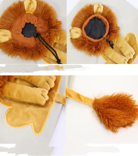 Lion-themed Soft Pet Carrier Bag