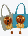 Lion-themed Soft Pet Carrier Bag