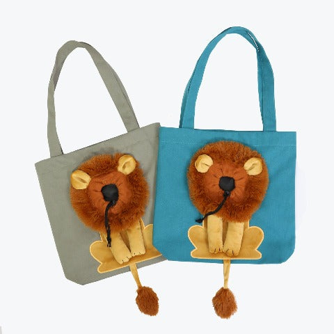 Lion-themed Soft Pet Carrier Bag