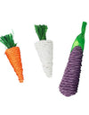 Loofah carrot, onion, eggplant: Imitation Vegetables for Pet Rodents