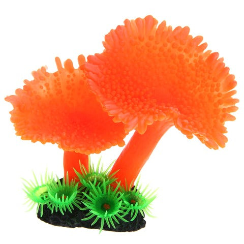 Orange Saltwater plant aquarium