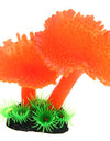 Orange Coral tank decorations