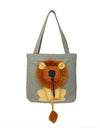 Lion-themed Soft Pet Carrier Bag