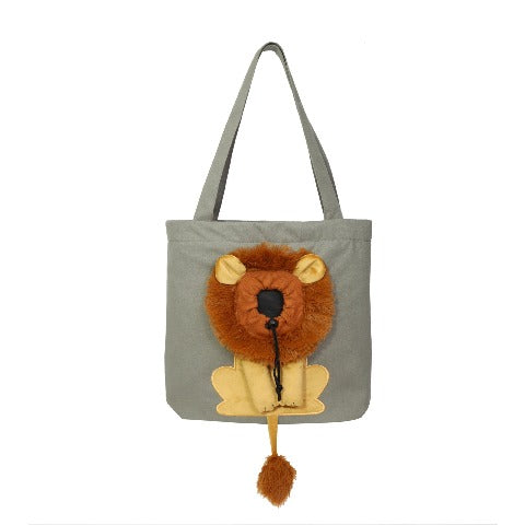 Lion-themed Soft Pet Carrier Bag