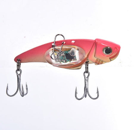 A red LED Flashing Fish Lure