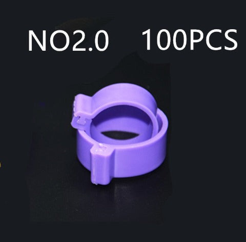 Purple Leg bands for birds: lot 2.0